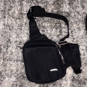 Travelon Black Crossbody Sling Bag